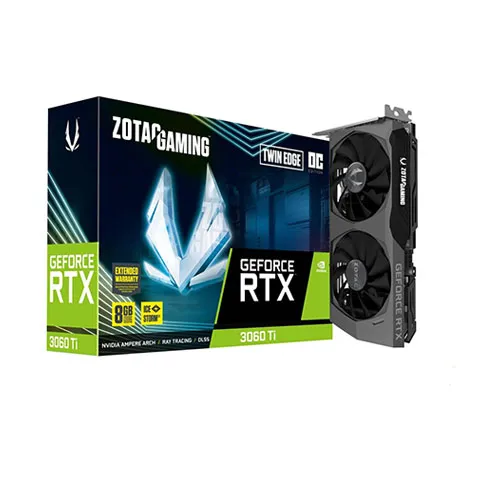 کارت گرافیک زوتاک GeForce RTX 3060 Ti Twin Edge OC 8GB GDDR6 - تصویر ۲