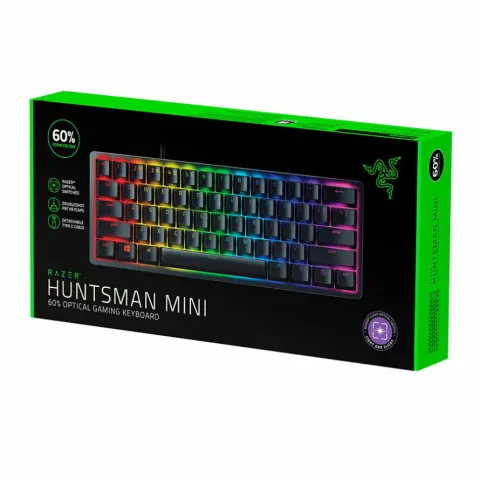 کیبورد گیمینگ ریزر Huntsman Mini Clicky Purple Switch - تصویر ۳