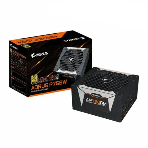 پاور 750 وات گیگابایت AORUS P750W GOLD Full Modular - تصویر ۲
