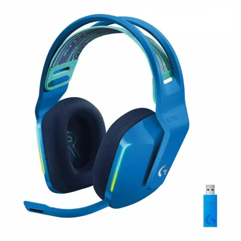 هدست لاجیتک بی سیم G733 Lightspeed RGB - تصویر ۴