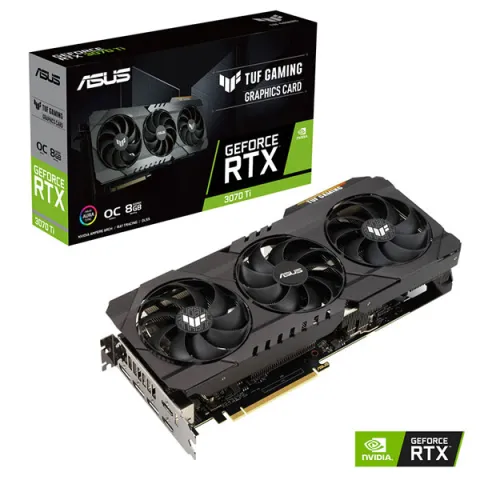 کارت گرافیک ایسوس TUF GAMING GEFORCE RTX 3070 Ti 8G GDDR6 - تصویر ۲