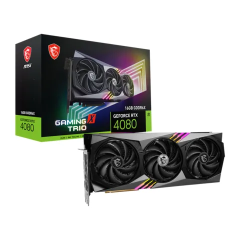 کارت گرافیک ام اس ای GEFORCE RTX 4080 GAMING X TRIO 16GB GDDR6 - تصویر ۲