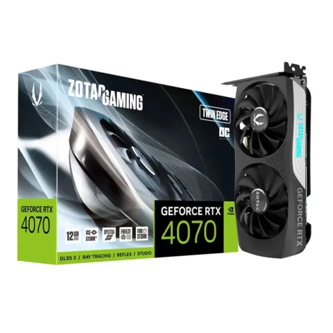 کارت گرافیک زوتاک GeForce RTX 4070 Twin Edge OC 12GB GDDR6 - تصویر ۲