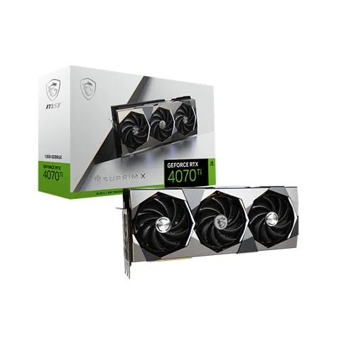 کارت گرافیک ام اس ای GEFORCE RTX 4070 Ti SUPRIM X 12G GDDR6 - تصویر ۲