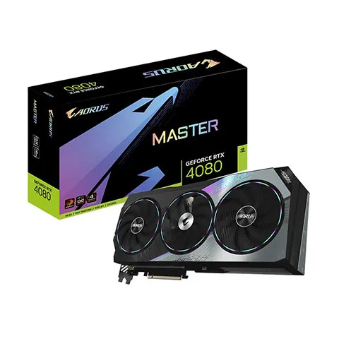 کارت گرافیک گیگابایت AORUS GeForce RTX 4080 MASTER 16GB GDDR6X - تصویر ۲