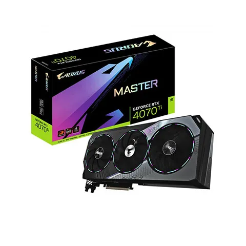 کارت گرافیک گیگابایت AORUS GeForce RTX 4070 Ti ELITE 12G GDDR6 - تصویر ۲