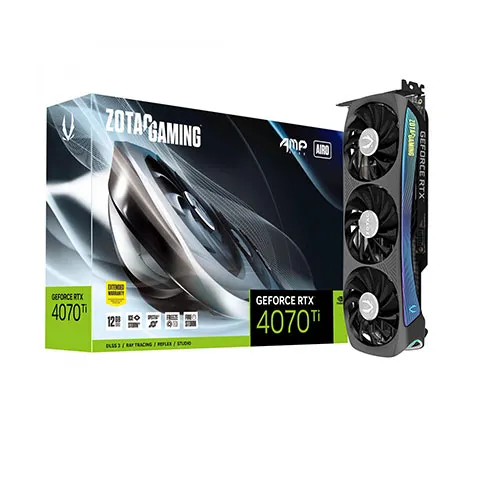 کارت گرافیک زوتاک GeForce RTX 4070 Ti AMP AIRO 12GB GDDR6 - تصویر ۲