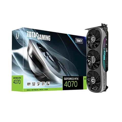 کارت گرافیک زوتاک GeForce RTX 4070 Trinity 12GB GDDR6 - تصویر ۲