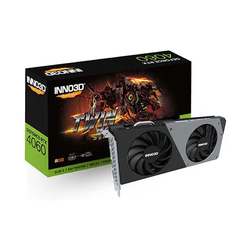 کارت گرافیک اینو تری دی GEFORCE RTX 4060 Twin X2 8GB GDDR6 - تصویر ۲