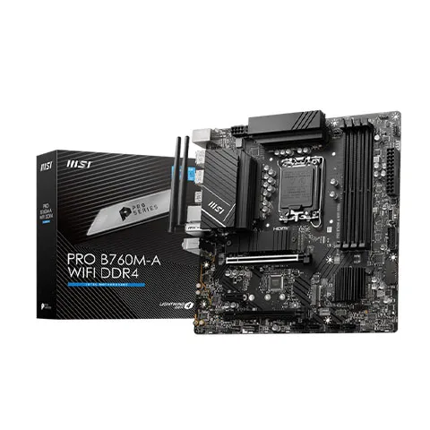 مادربرد ام اس ای MSI PRO B760M-A WIFI DDR4 - تصویر ۲