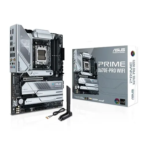 مادربرد ایسوس PRIME X670E PRO WIFI ( فروش به صورت باندل CPU) - تصویر ۲
