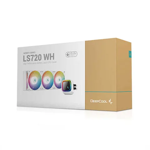 خنک کننده مایع پردازنده دیپ کول LS720 White - تصویر ۵