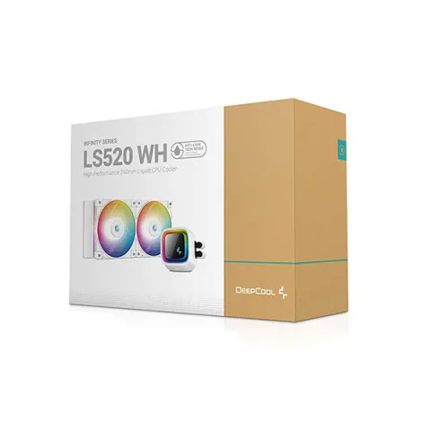 خنک کننده مایع پردازنده دیپ کول LS520 White - تصویر ۲