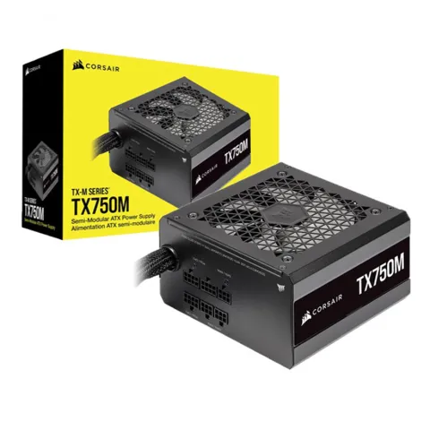 پاور 750 وات کورسیر TX750M Gold Semi Modular - تصویر ۲