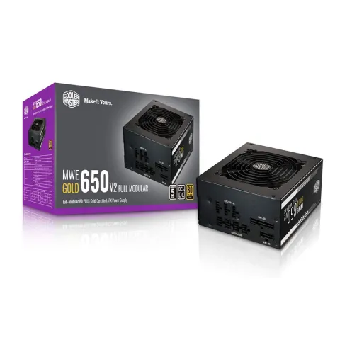پاور 650 وات کولرمستر MWE 650 GOLD FULL MODULAR - تصویر ۲