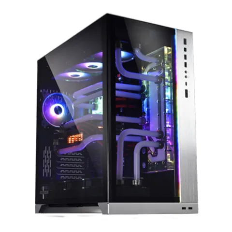 کیس لیان لی O11 Dynamic XL ROG Silver - تصویر ۲