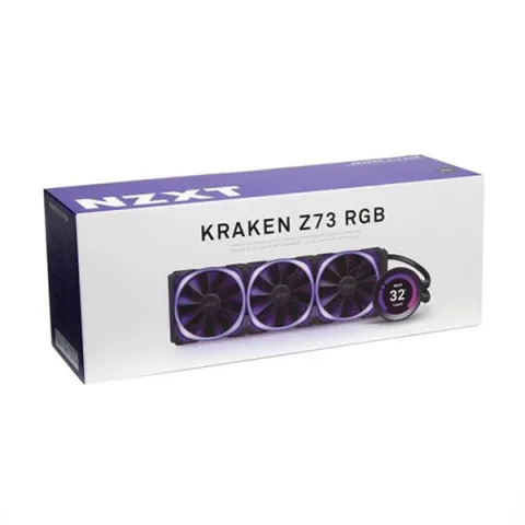 خنک کننده مایع پردازنده ان زد ایکس تی Kraken X73 White RGB - تصویر ۲