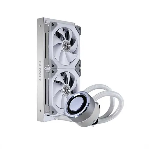 خنک کننده مایع پردازنده لیان لی Galahad AIO UNI FAN SL Edition 240 White - تصویر ۲