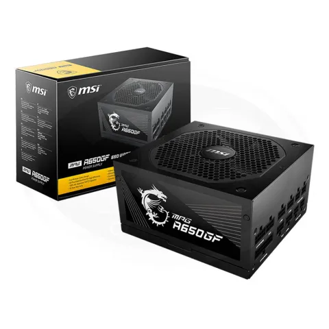 پاور 650 وات ام اس آی MPG A650GF Gold Full Modular - تصویر ۲
