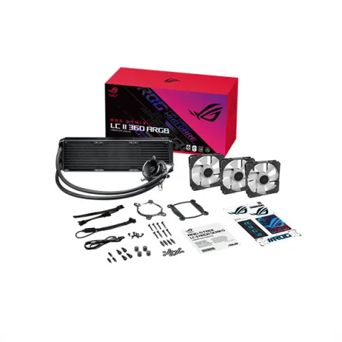 خنک کننده مایع پردازنده ایسوس ROG STRIX LC II 360 - تصویر ۳