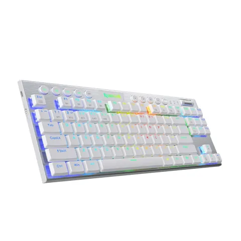 کیبورد گیمینگ ردراگون Horus K621W RGB WHITE EDITION - تصویر ۲