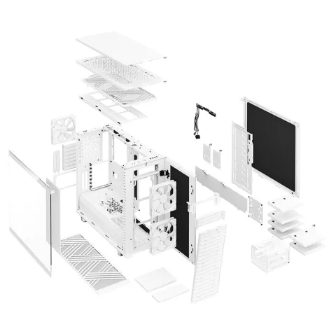 کیس فرکتال Define 7 White - تصویر ۸