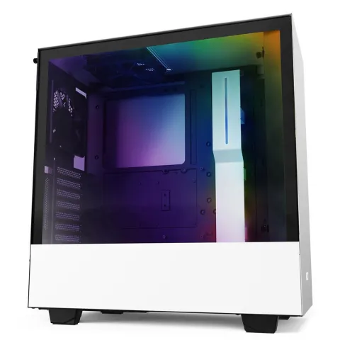 کیس ان زی ایکس تی H510i ATX MATTE WHITE - تصویر ۲