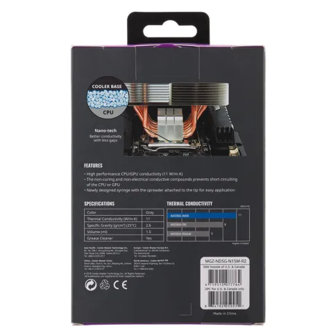 خمیر سیلیکون کولر مستر MasterGel Maker New Edition (11W/mK) - تصویر ۴