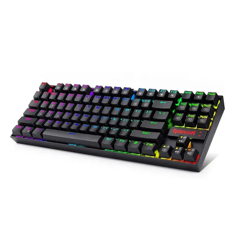 کیبورد ردراگون K552 RGB KUMARA BLACK RED SW - تصویر ۲