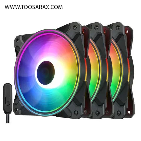 فن کیس دیپ کول CF120 PLUS بسته 3 عددی - تصویر ۲