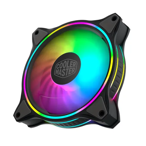 فن کیس کولر مستر COOLER MASTER MASTERFAN MF120 HALO ARGB - تصویر ۳