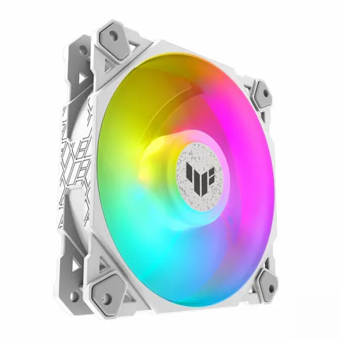 فن کیس ایسوس ASUS TUF Gaming TF120 ARGB White بسته 3 عددی - تصویر ۴