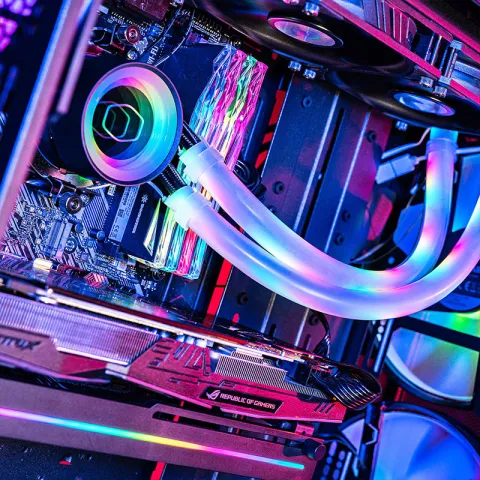 نورپردازی لوله های خنک کننده مایع کولرمستر LED Tube Sleeve A1 - تصویر ۴