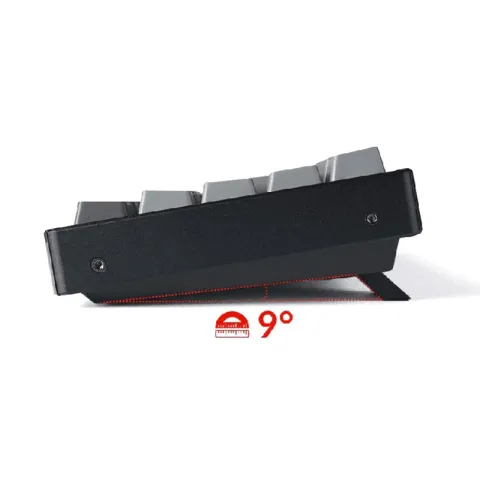 کیبورد گیمینگ کیکورن K6 Wireless 65% Aluminum Brown SW Flat RGB - تصویر ۴