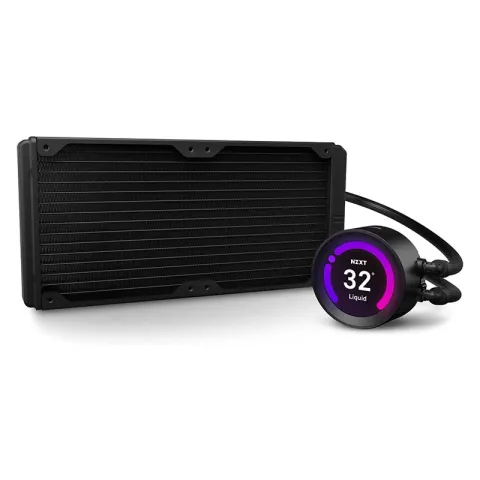خنک کننده مایع پردازنده ان زی ایکس تی Kraken Z63 AIO 280mm Black - تصویر ۴
