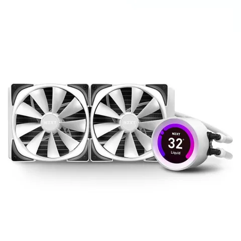 خنک کننده مایع پردازنده ان زی ایکس تی Kraken Z63 AIO 280mm White - تصویر ۲