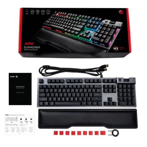 کیبورد گیمینگ ای دیتا XPG SUMMONER BLUE Switch - تصویر ۳