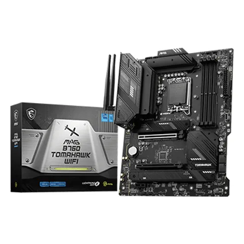 مادربرد ام اس آی MAG B760 TOMAHAWK WIFI DDR5 (فروش به‌صورت باندل CPU) - تصویر ۲