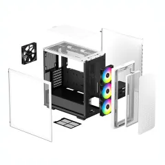 کیس دیپ کول CK560 WHITE