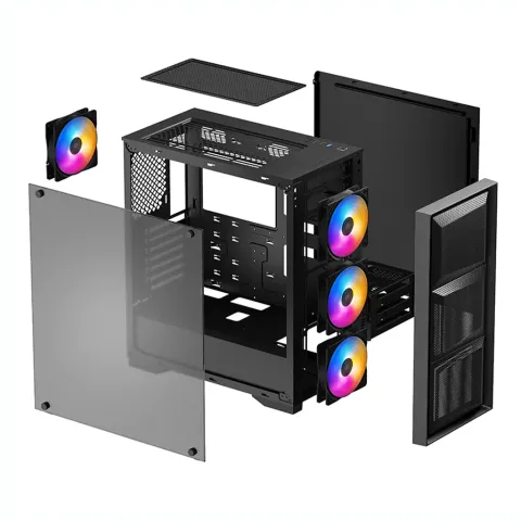 کیس دیپ کول MATREXX 50 MESH 4FS - تصویر ۳
