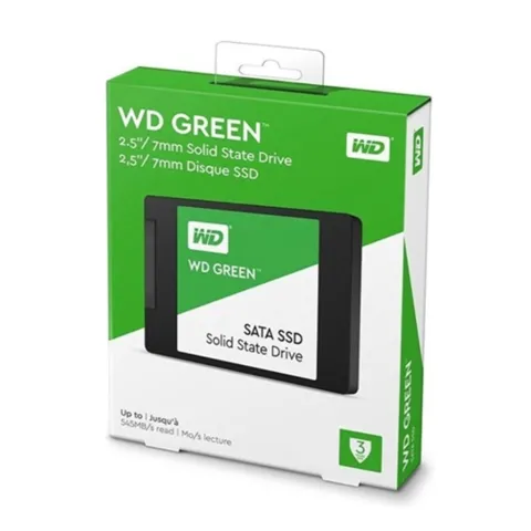 اس اس دی وسترن دیجیتال GREEN SATA ظرفیت 480 گیگابایت - تصویر ۲