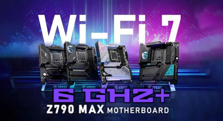 معرفی مادربردهای MSI Z790 MAX با قابلیت "فراتر از 6 گیگاهرتز" برای پردازنده‌های نسل 14 اینتل