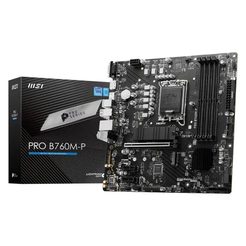 مادربرد ام اس آی MSI PRO B760M-P DDR5 - تصویر ۲