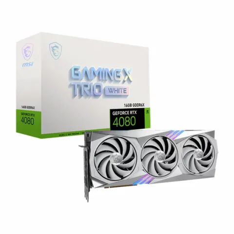 کارت گرافیک ام اس آی GeForce RTX 4080 16GB GAMING X TRIO WHITE - تصویر ۲
