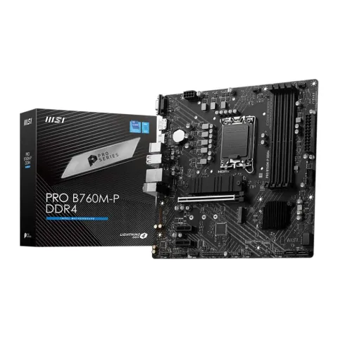 مادربرد ام اس آی مدل PRO B760M-P DDR4 - تصویر ۲