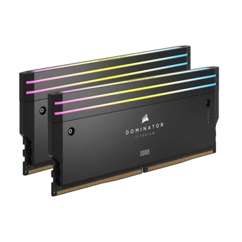 رم Corsair 32GB DDR5 DOMINATOR TITANIUM 6600MT/S 2x16GB - تصویر ۲