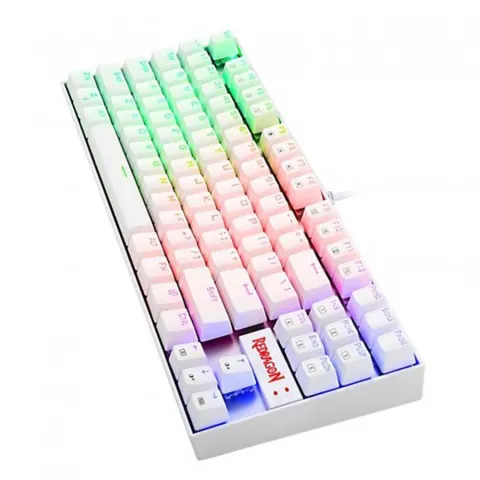 کیبورد ردراگون K552 KUMARA RGB WHITE - تصویر ۲