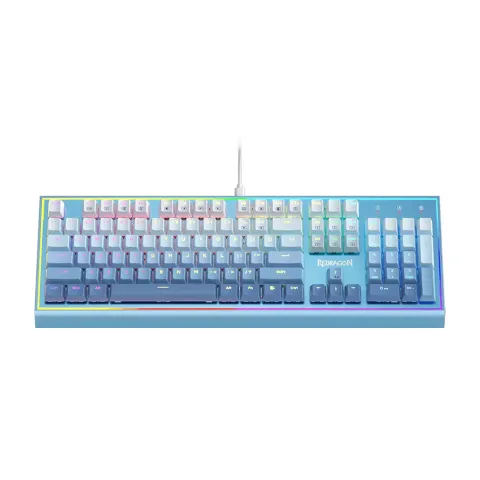 کیبورد گیمینگ ردراگون K654 BLUESIREN GWB Red Switch - تصویر ۲