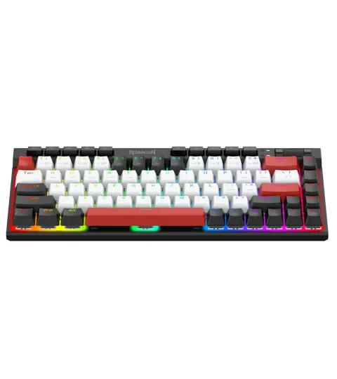 کیبورد گیمینگ ردراگون K635 PRO WBR MAGIC WAND MINI GW Red Switch - تصویر ۳