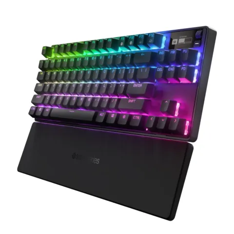 کیبورد گیمینگ بی سیم استیل سریز SteelSeries APEX PRO TKL 2023 Omnipoint Switch - تصویر ۲